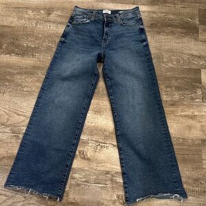 Kensie The Kaya High Rise Wide Leg Blue Jeans Size 6